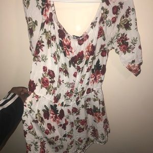 Flower Design Romper